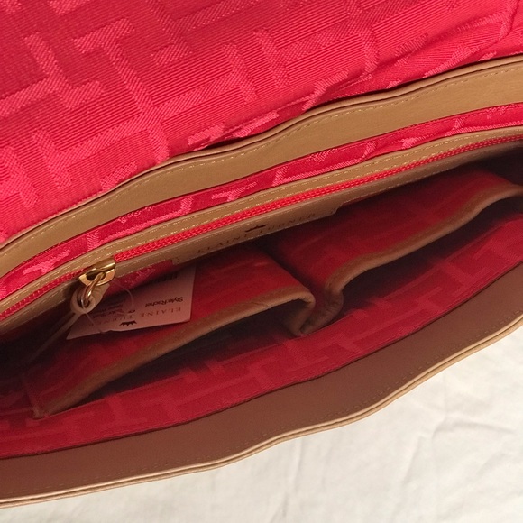 Tan Elaine Turner Clutch - Picture 6 of 7